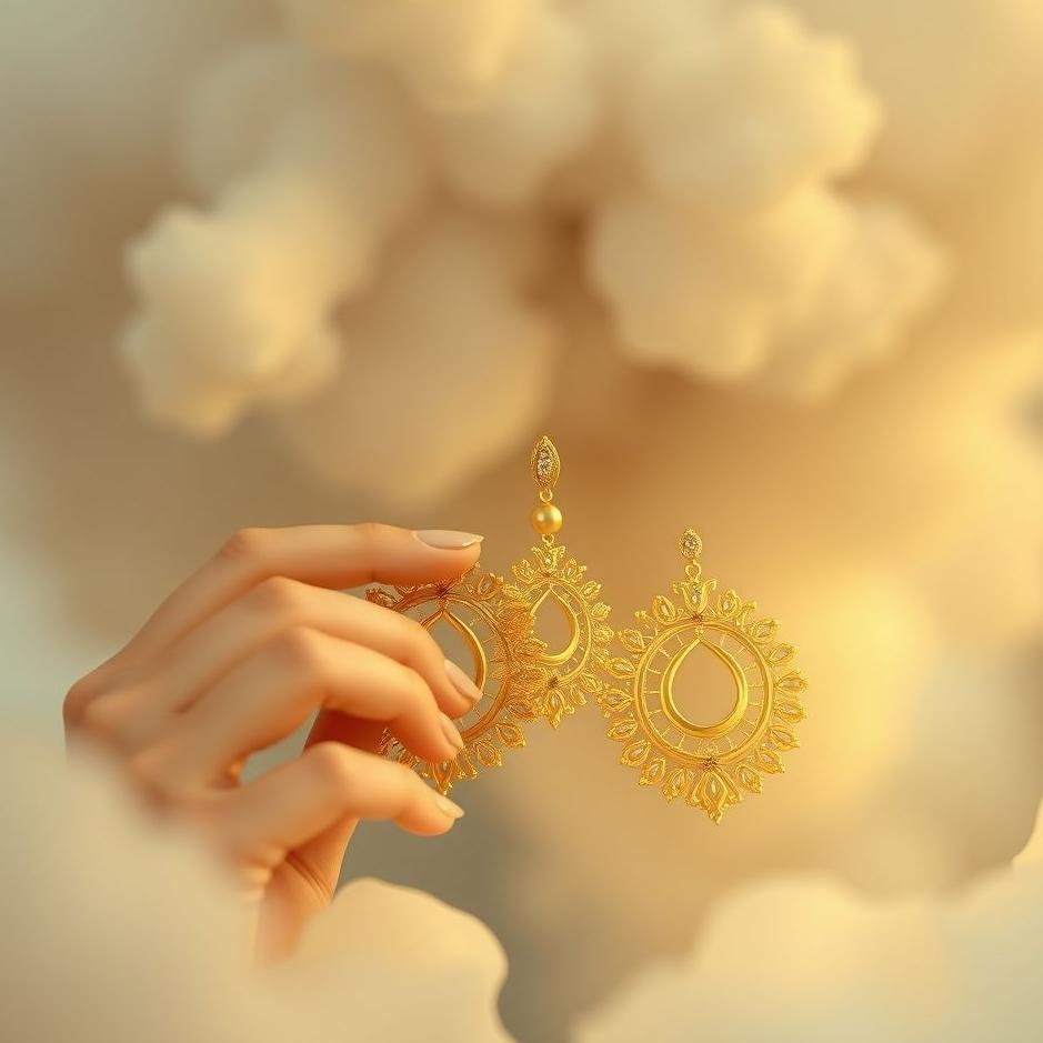 Dream : Remove gold earrings in the dream