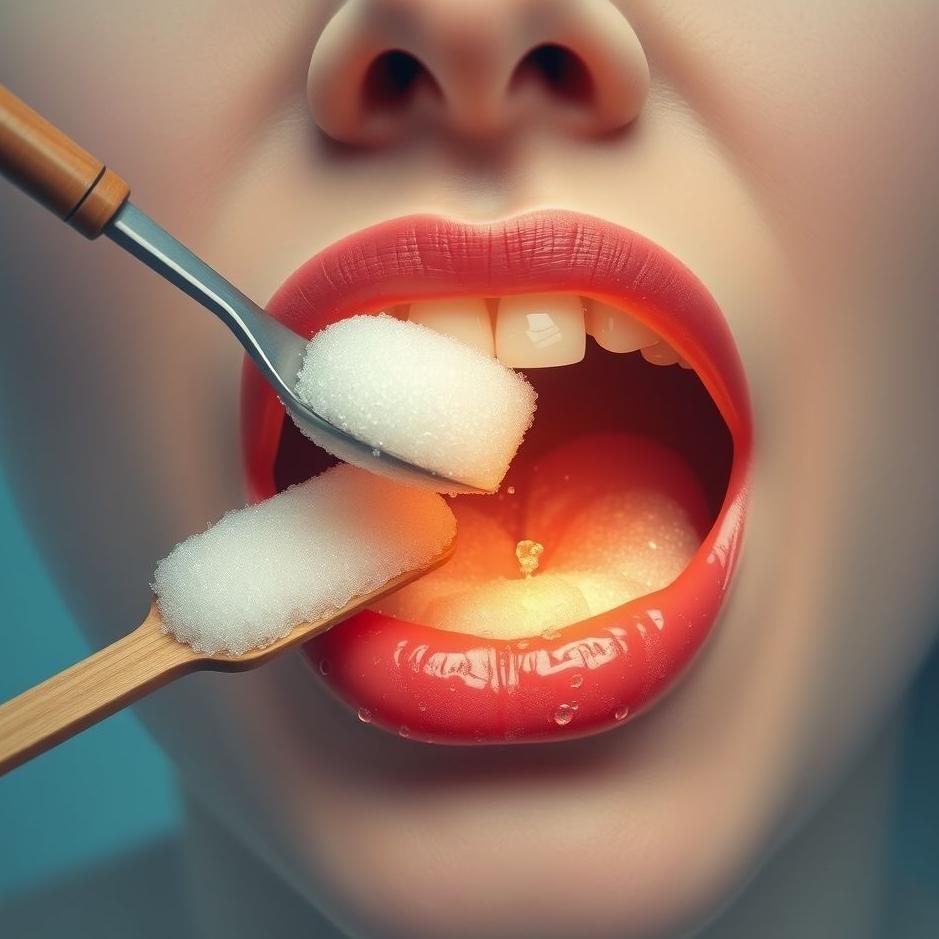 Dream : Remove sugar from mouth in the dream