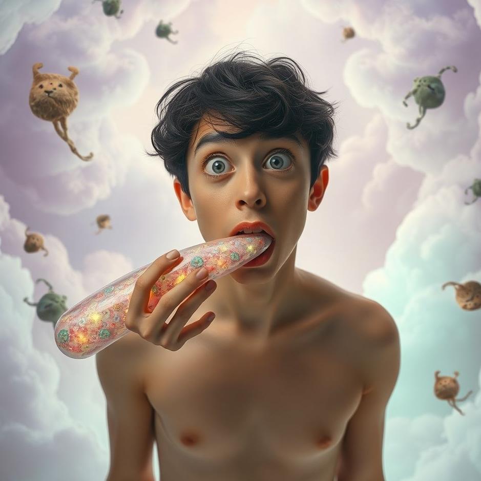 Dream : Remove the hair tube from the mouth in the dream