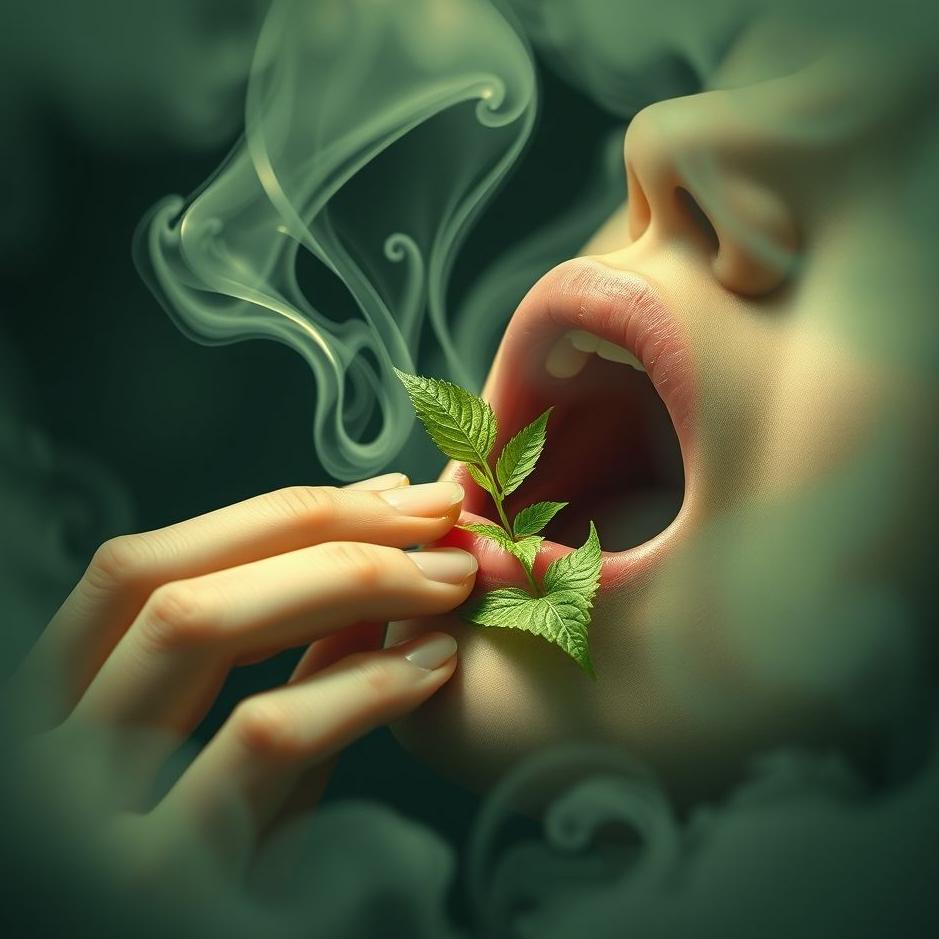 Dream : Remove weed from the mouth in the dream