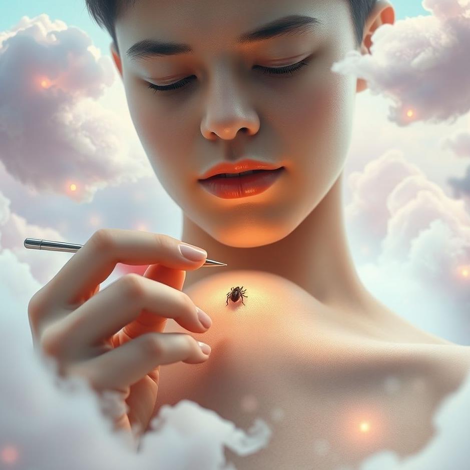 Dream : Removing a tick in a dream