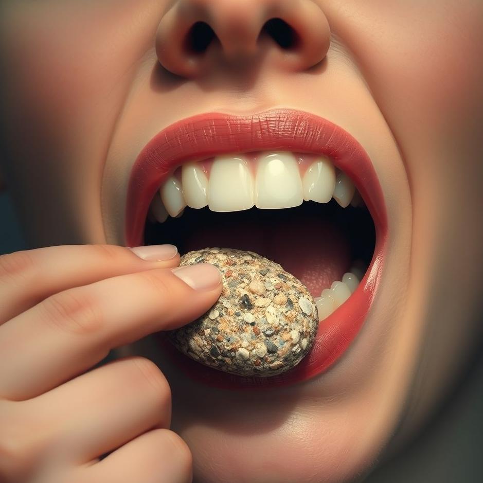 Dream Dictionary : Removing gravel stone from the mouth in the dream