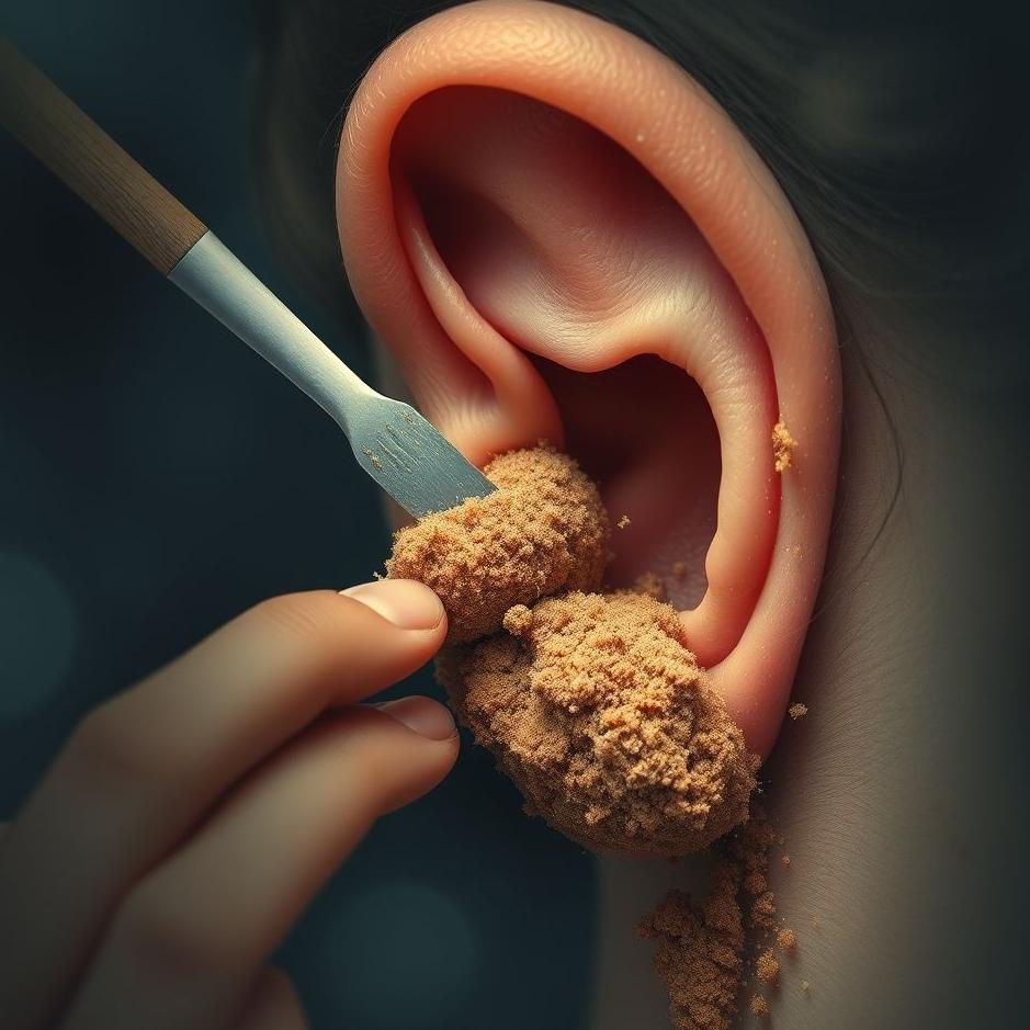 Dream : Removing huge dirt from your ear in a dream