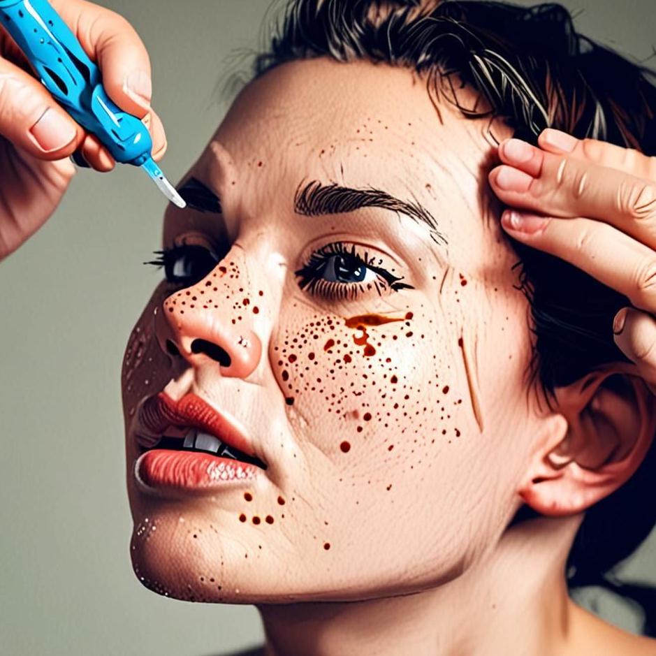 Dream : Removing pus from a pimple in a dream