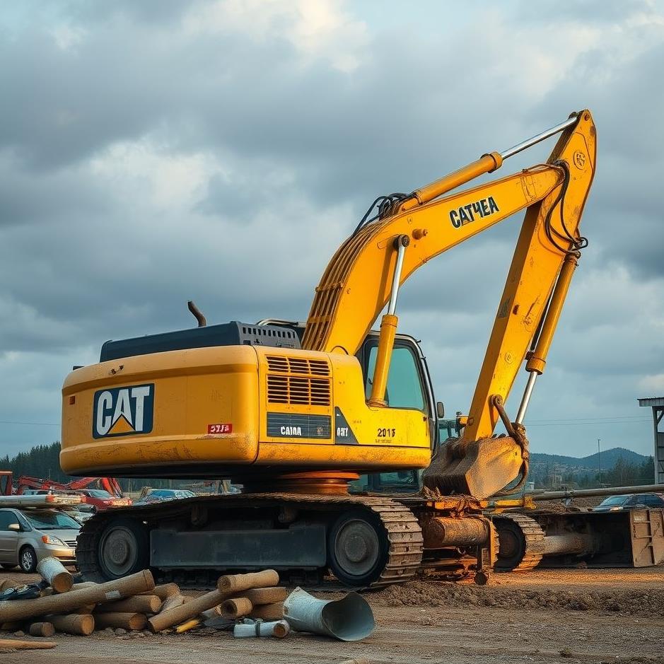 Dream : Repairing a construction machine in a dream