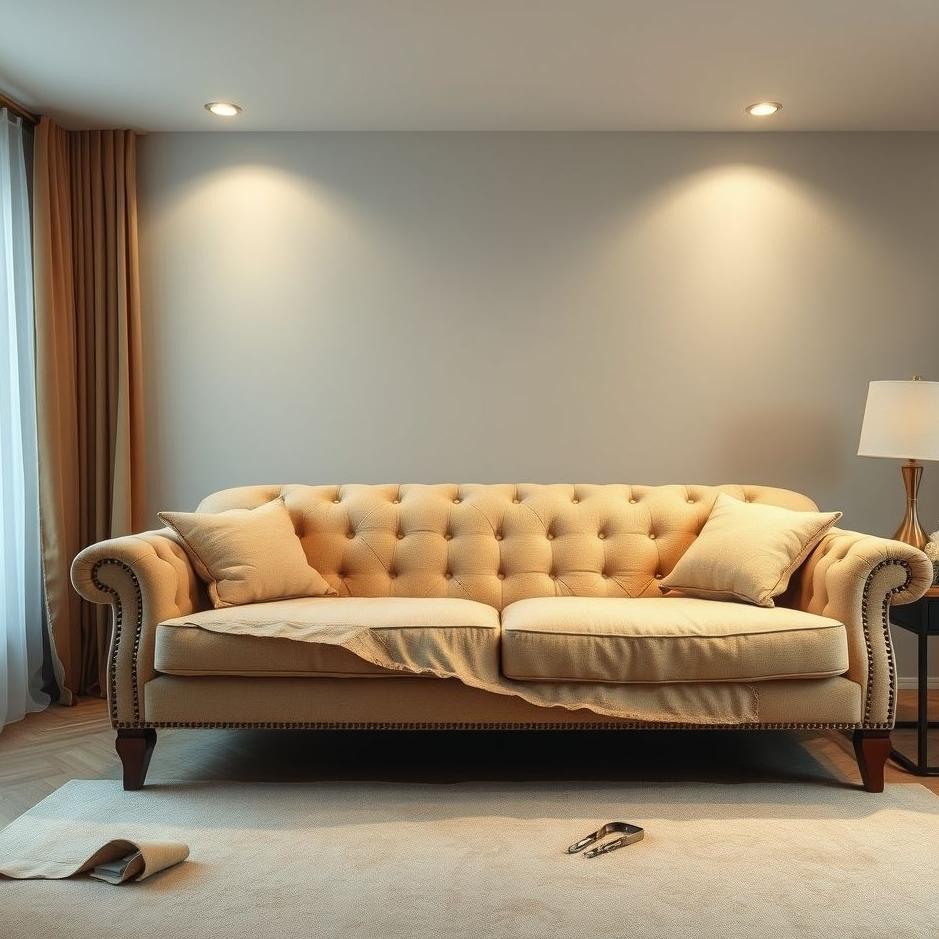 Dream : Repairing a sofa in a dream