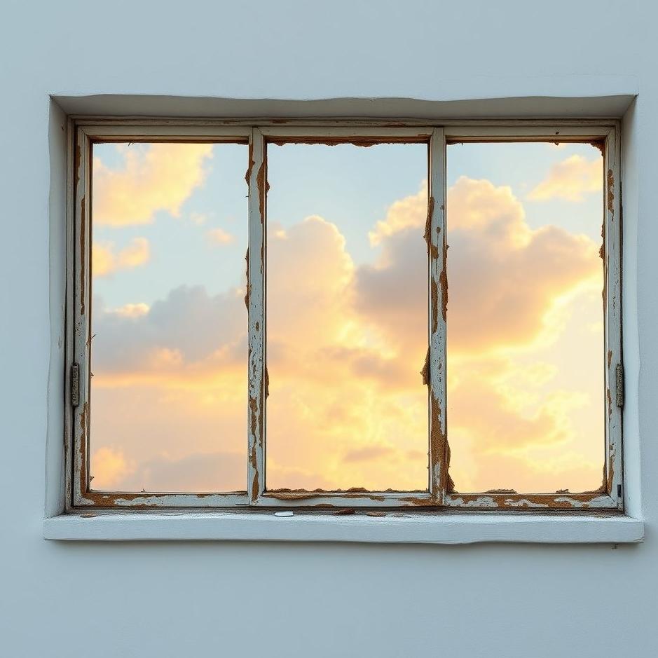 Dream : Repairing a window in a dream