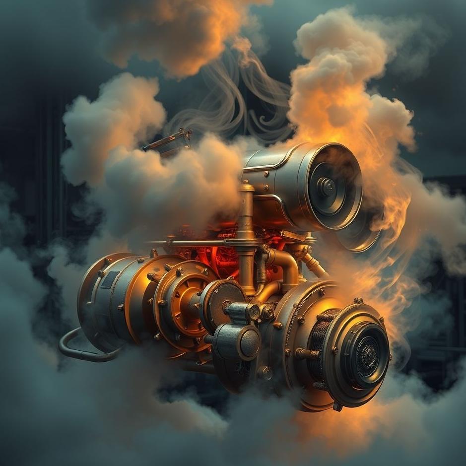 Dream : Repairing an engine in a dream
