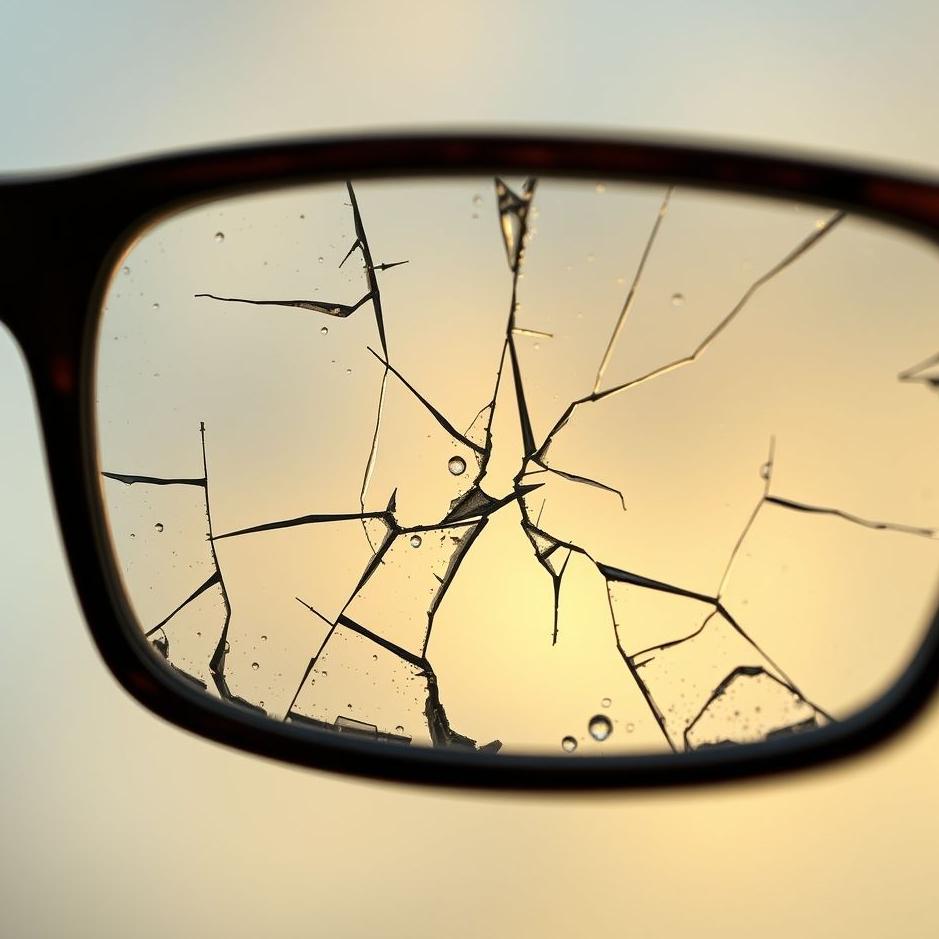 Dream : Repairing broken glasses in a dream