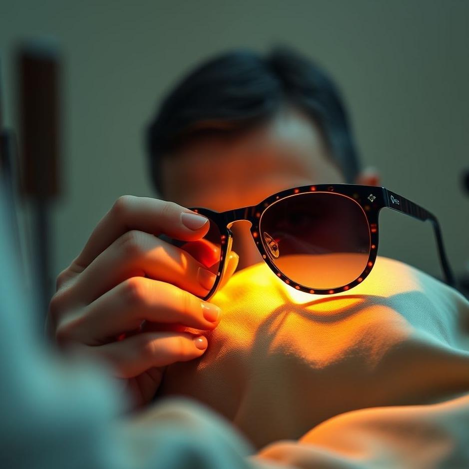 Dream : Repairing sunglasses in a dream