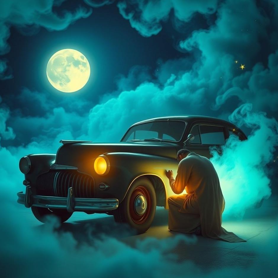 Dream : Repairing the car in the dream