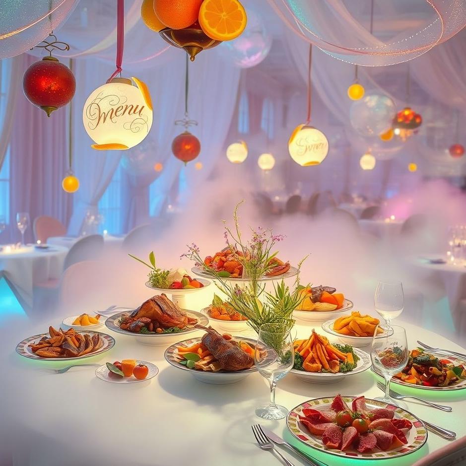 Dream : Restaurant food in a dream