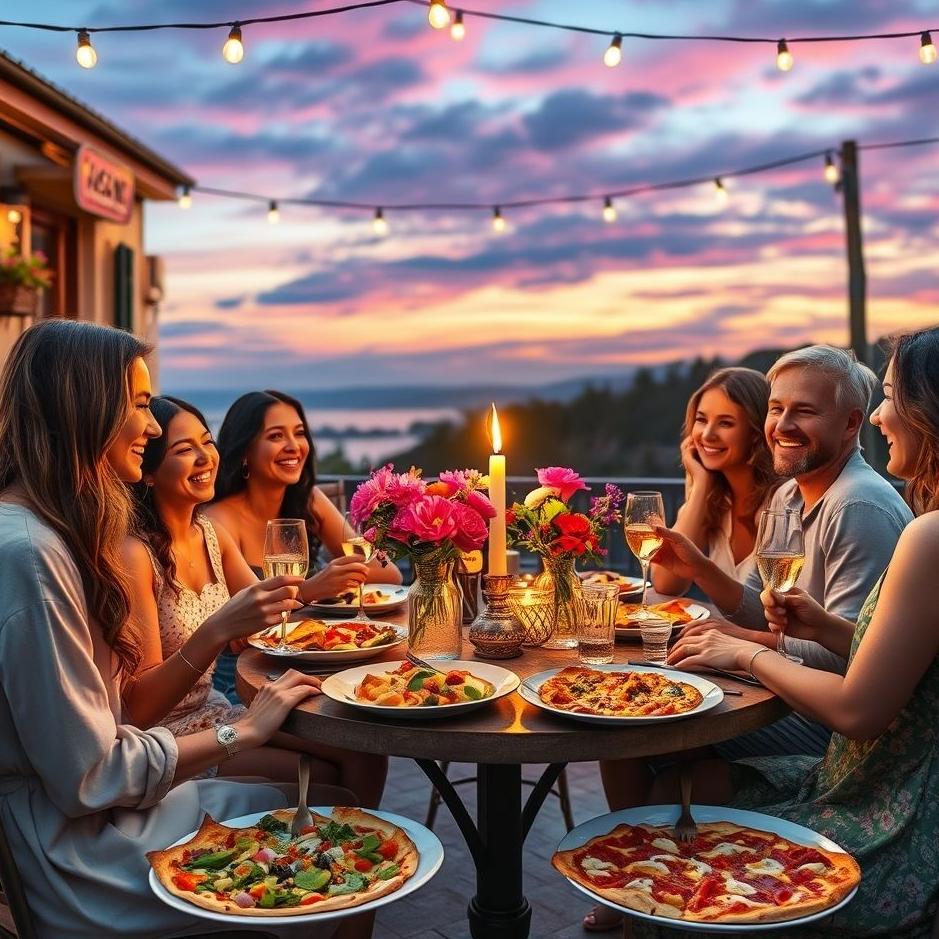 Dream : Restaurants with friends in the dream