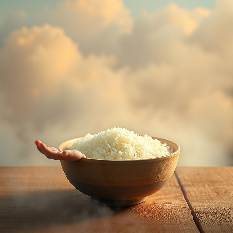 Dream : Rice and eating it in a dream