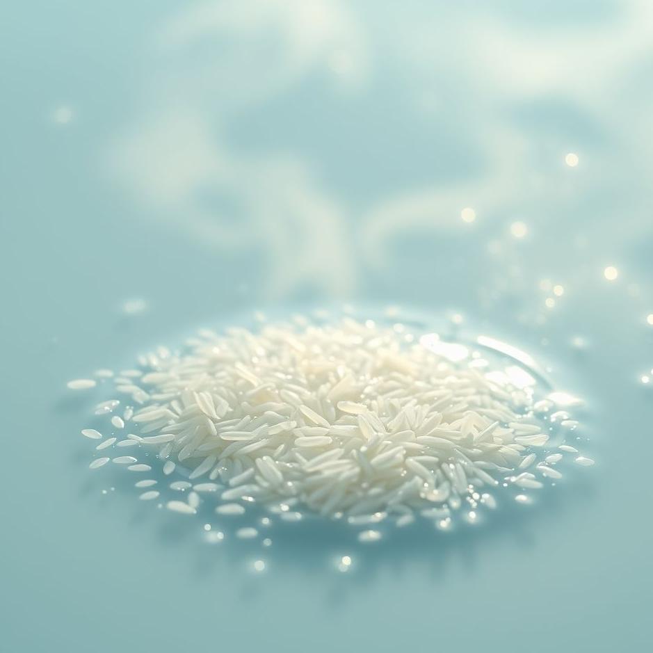 Dream : Rice and water in a dream