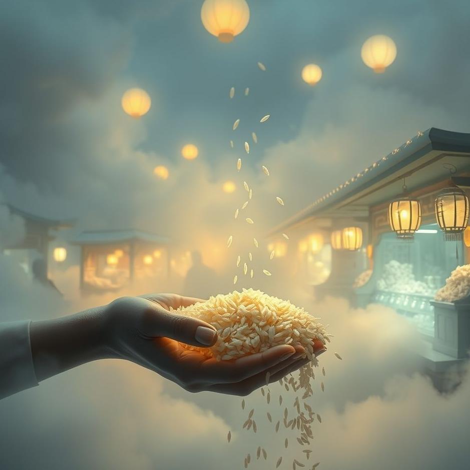 Dream : Rice being bought in a dream