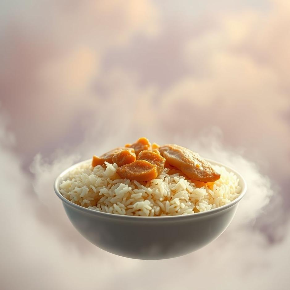 Dream : Rice chicken in a dream