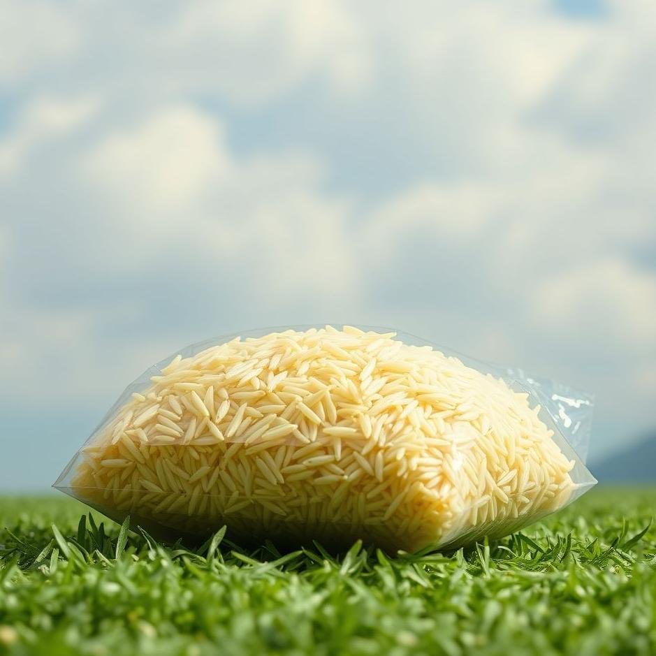 Dream : Rice in a package in a dream