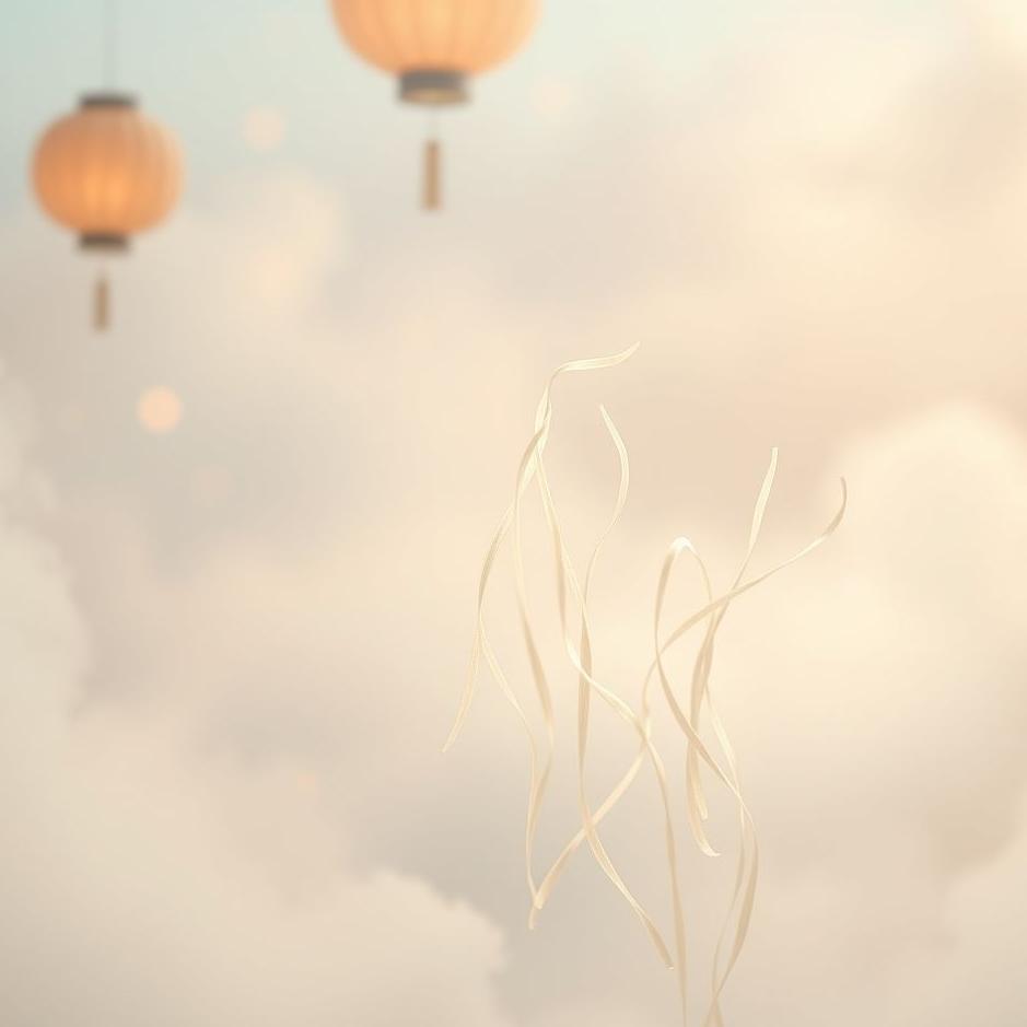 Dream : Rice noodles in a dream