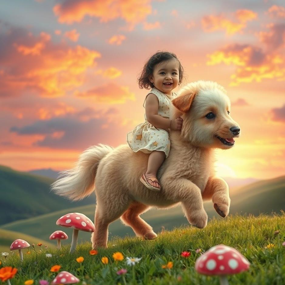 Dream Dictionary : Ride on horse puppy in the dream