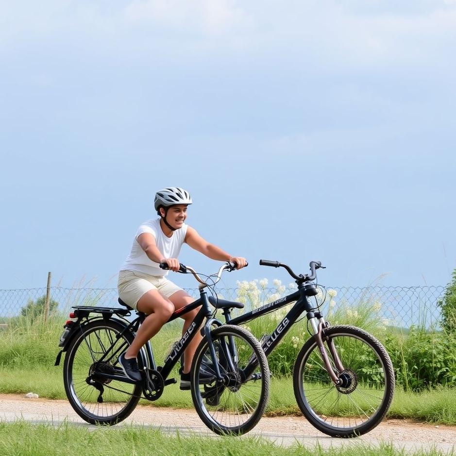 Dream : Ride on your bike with your friend