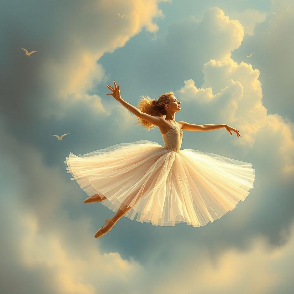 Dream : Riding a ballerina in a dream