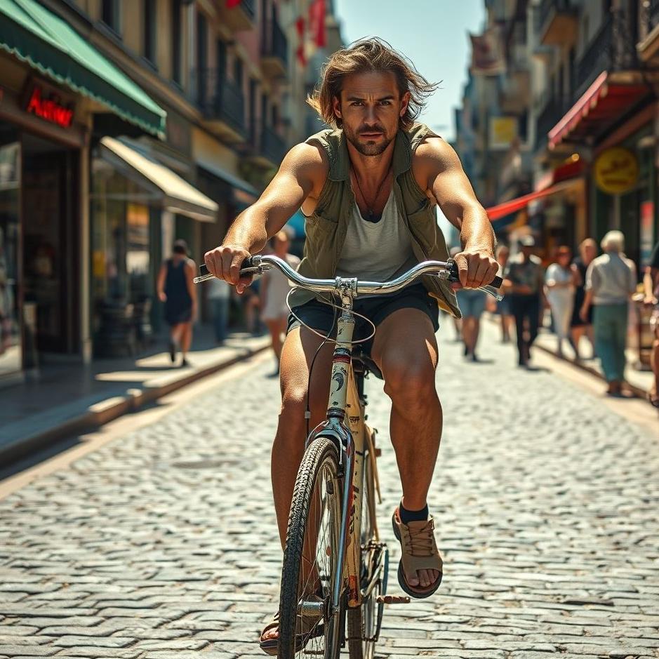 Dream : Riding a bicycle with broken brakes