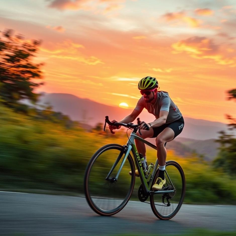 Dream : Riding a bike fast 