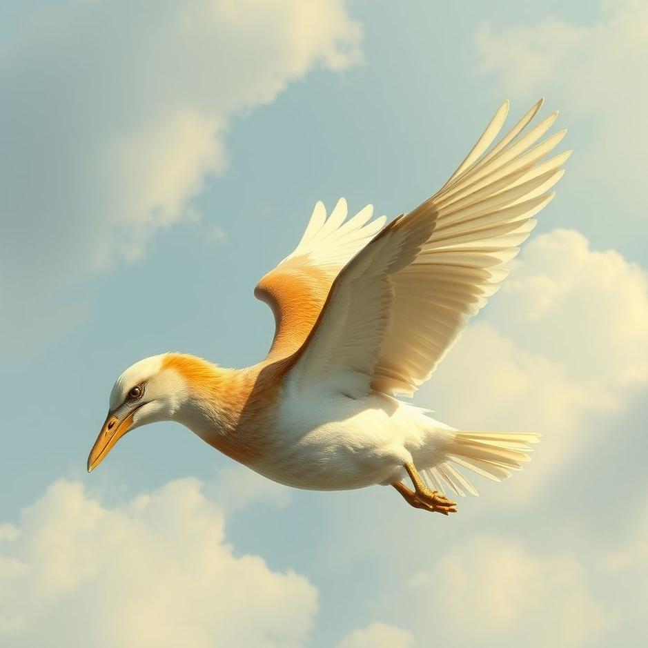 Dream : Riding a bird in a dream