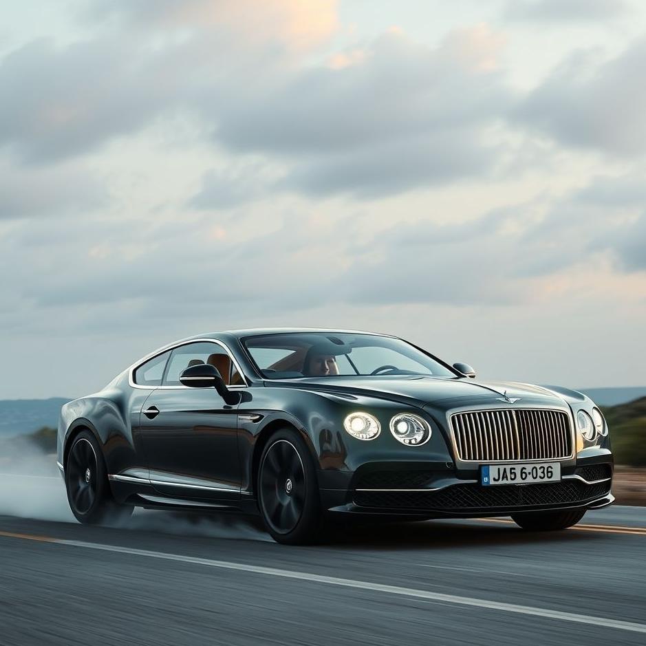 Dream : Riding a black luxury car in a dream