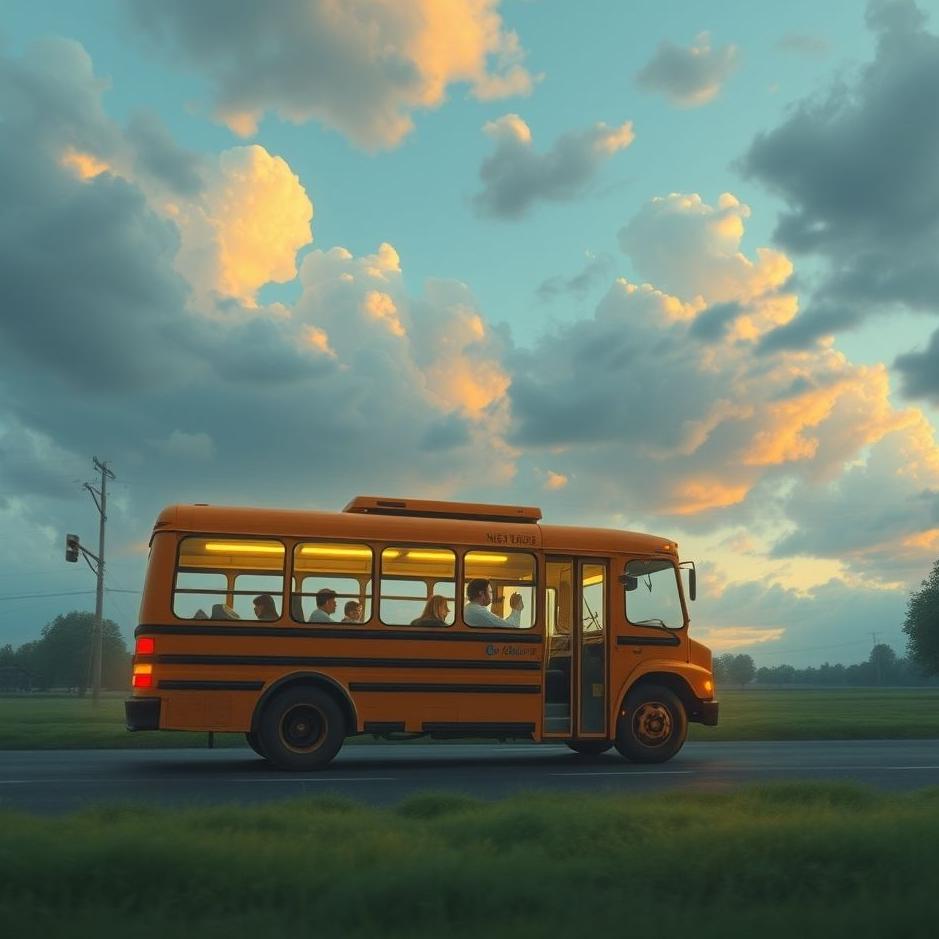 Dream : Riding a bus in a dream