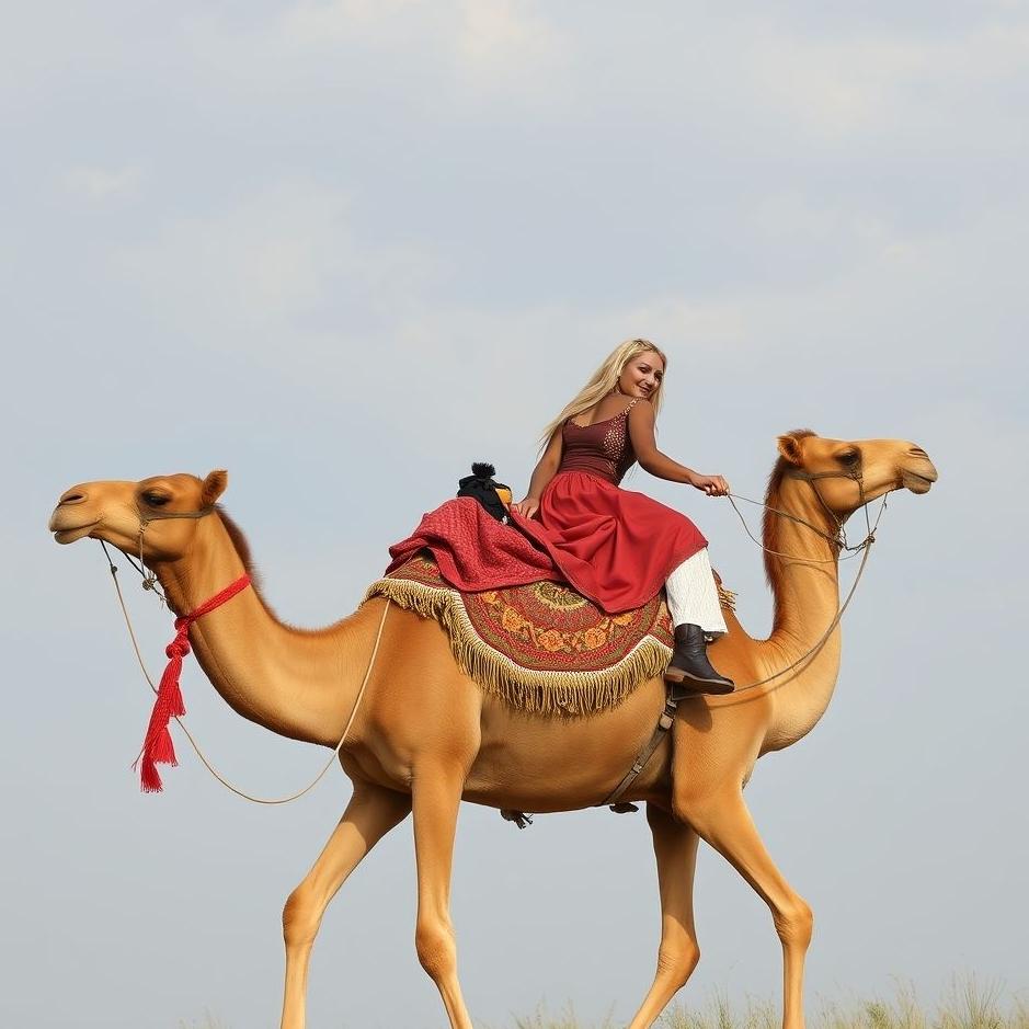 Dream : Riding a camel with your lover in your dream