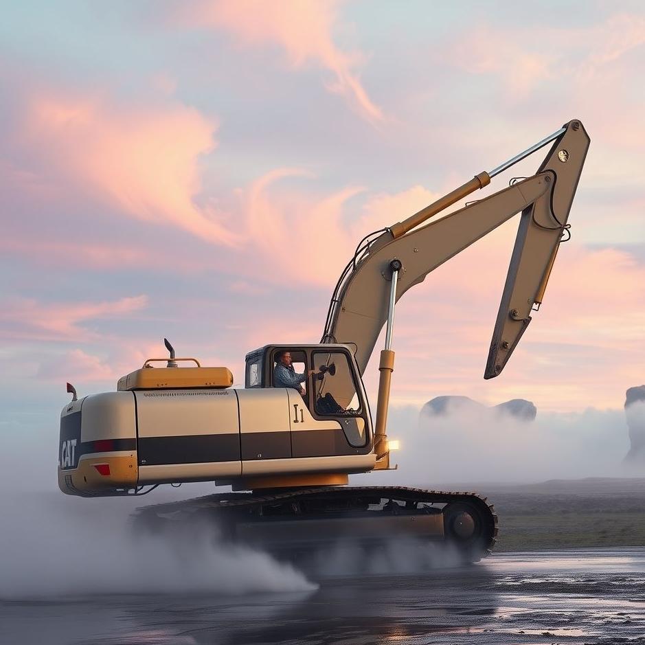 Dream : Riding a digger in a dream