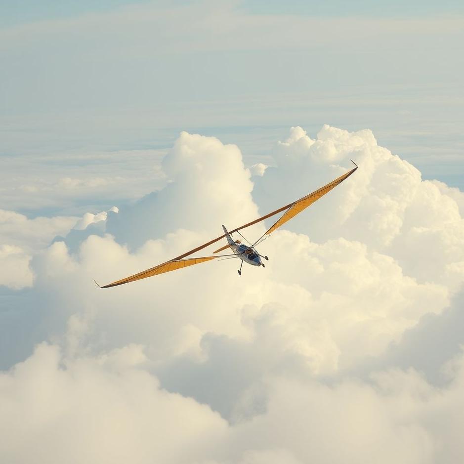Dream : Riding a glider in a dream