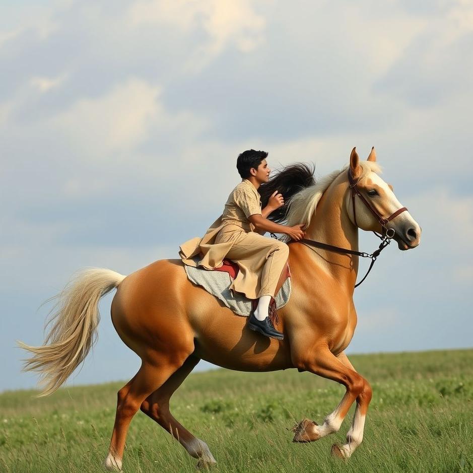 Dream : Riding a horse with your lover in a dream