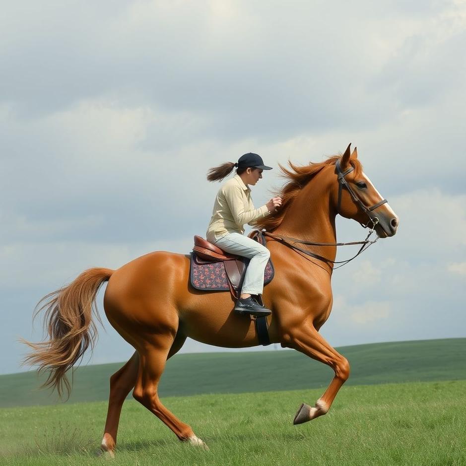 Dream : Riding a horse without a bridle in a dream