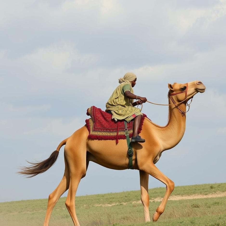Dream Dictionary : Riding a male camel in your dream