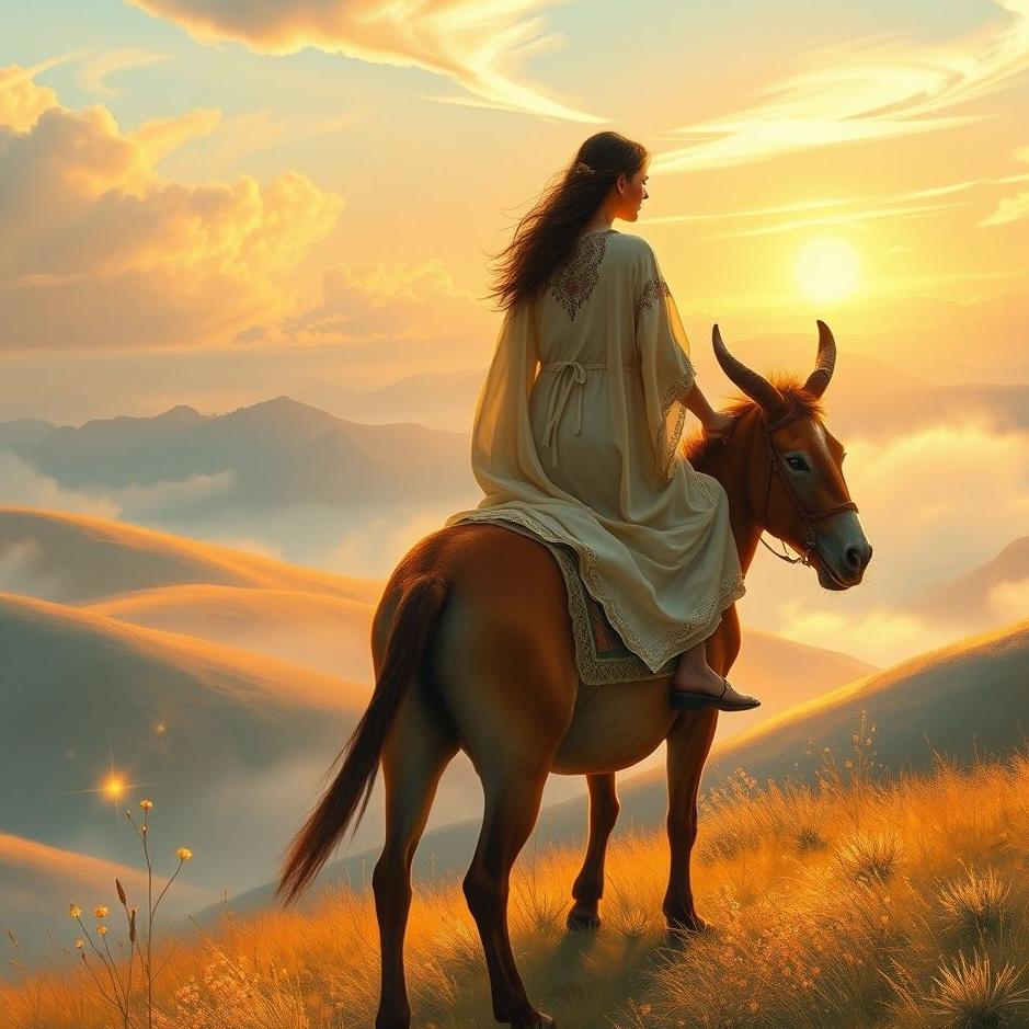 Dream : Riding a mule in a dream