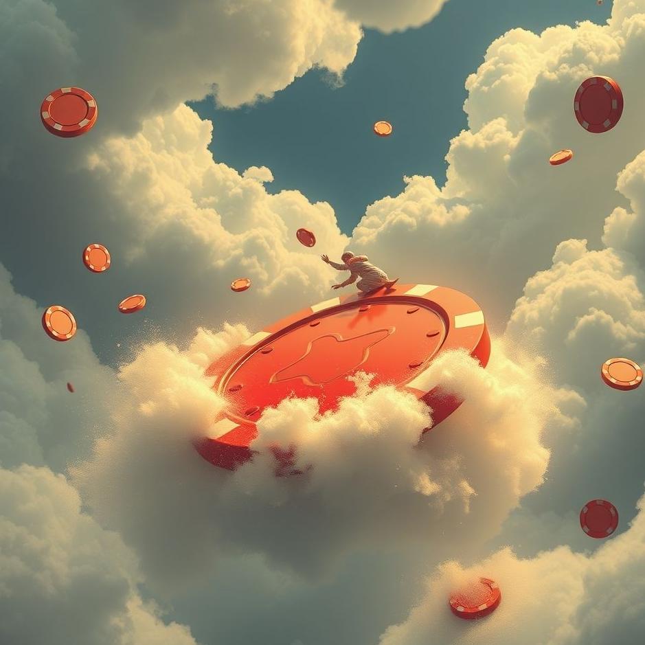 Dream : Riding a red chip in a dream