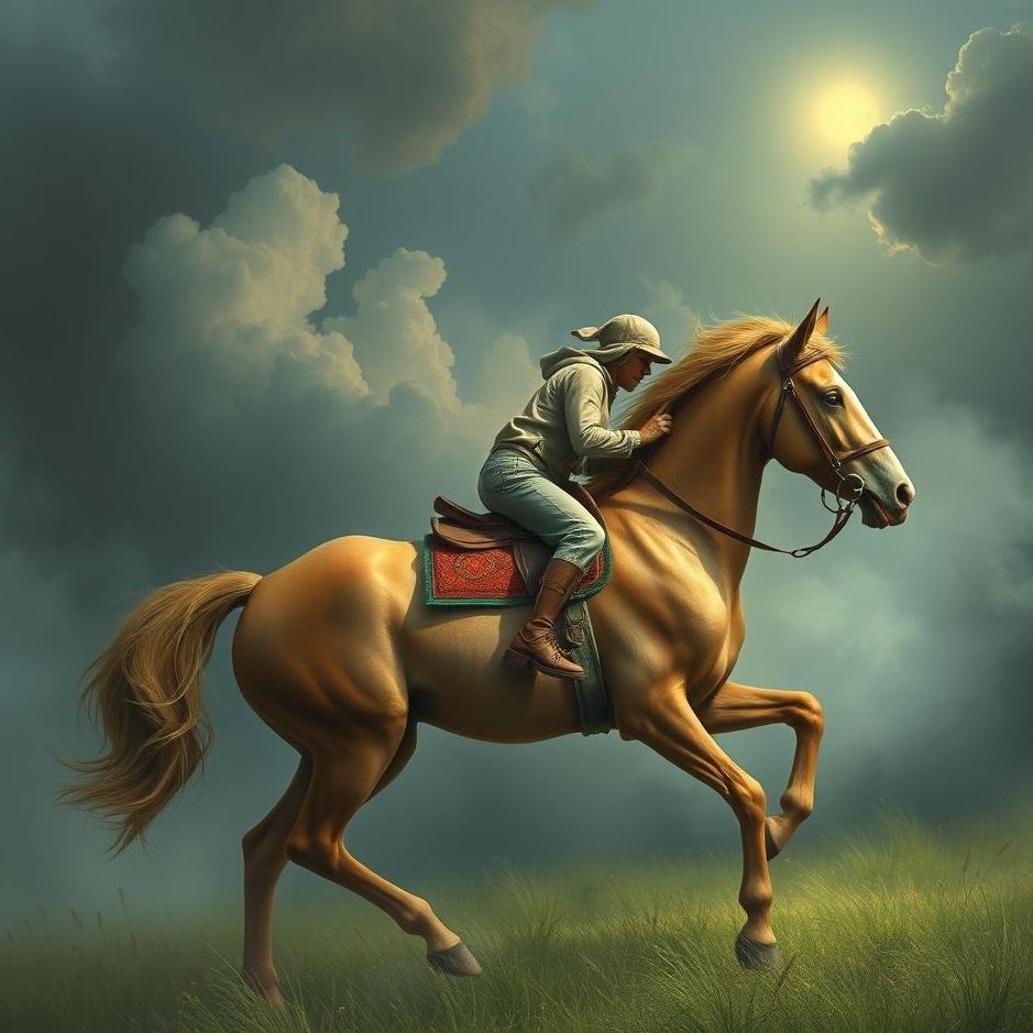 Dream : Riding a sick horse in a dream