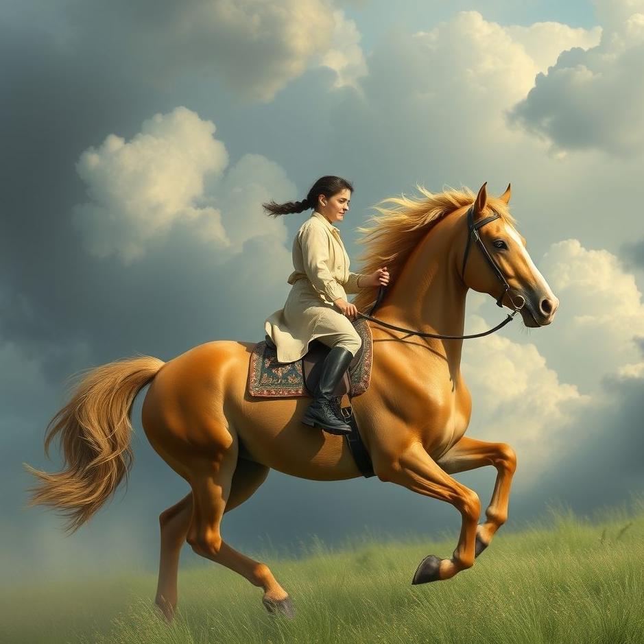 Dream : Riding a talking horse in a dream