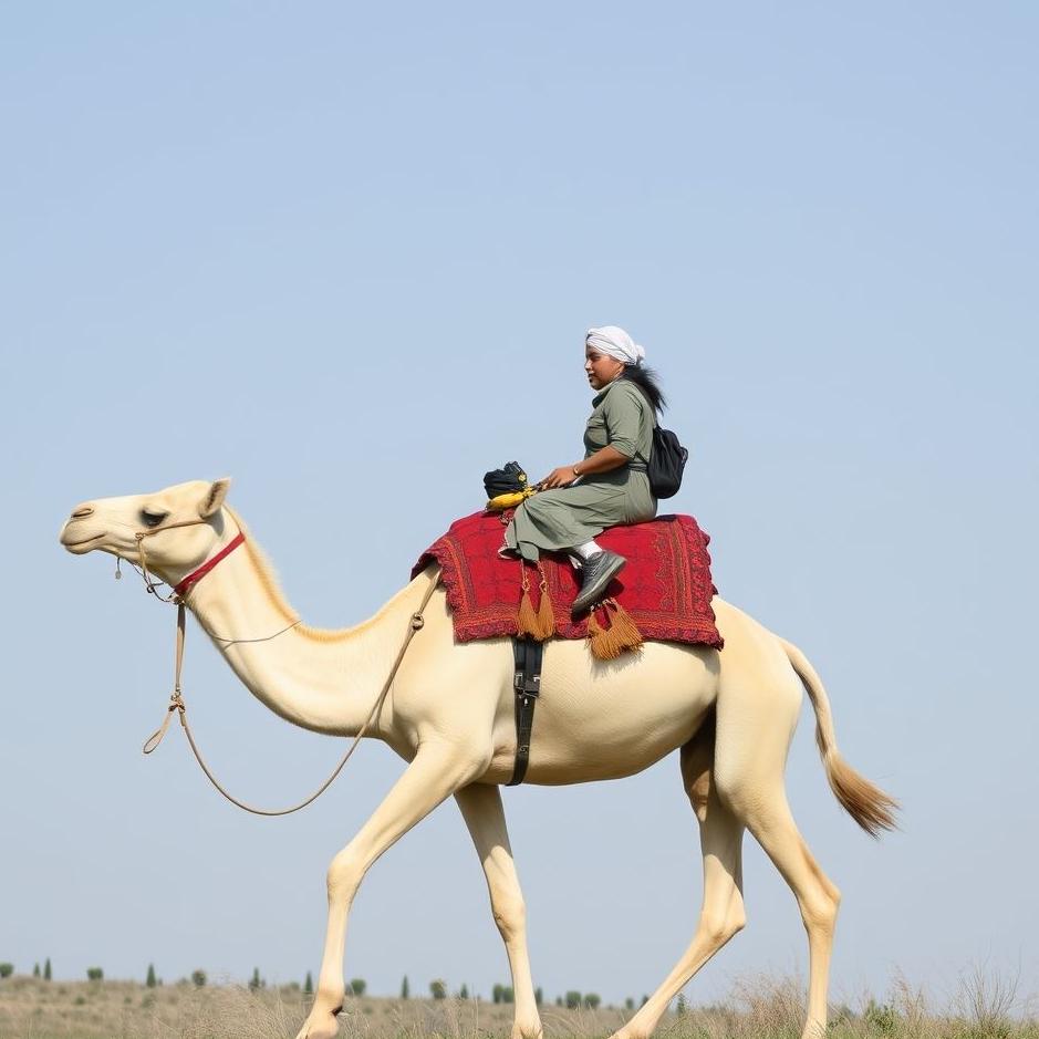 Dream Dictionary : Riding a white camel 