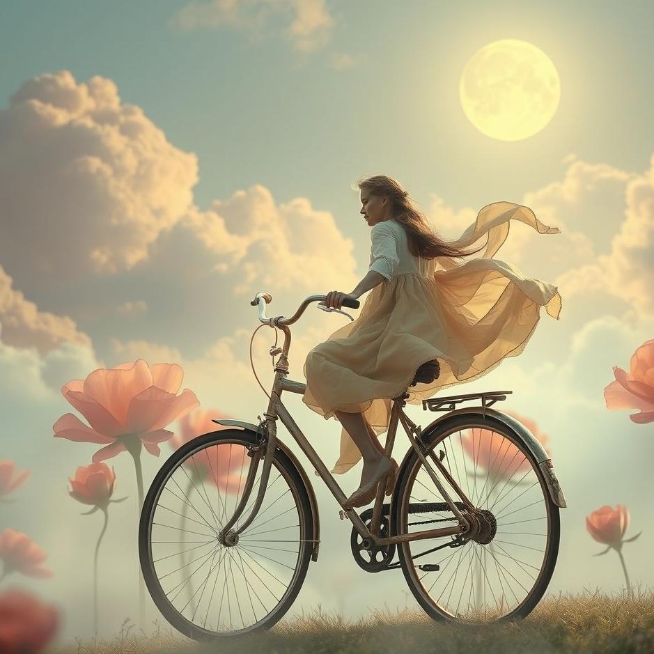 Dream Dictionary : Riding an old bicycle in a dream