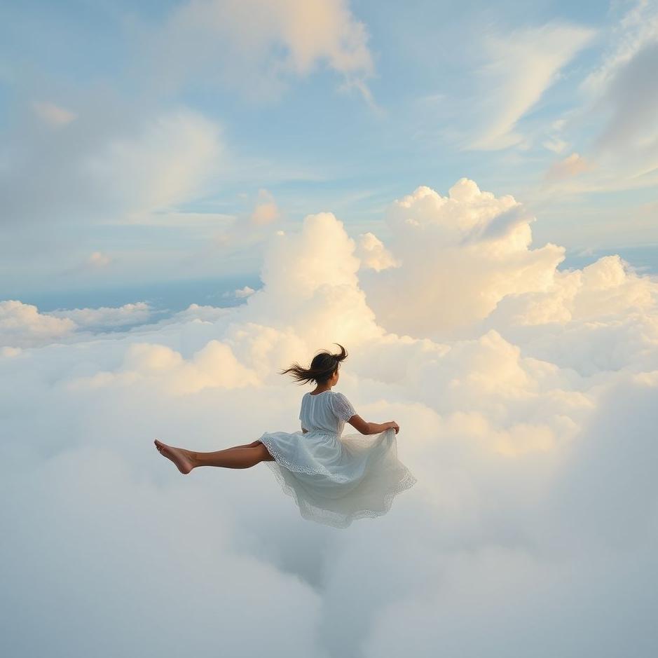 Dream : Riding on a lap in a dream