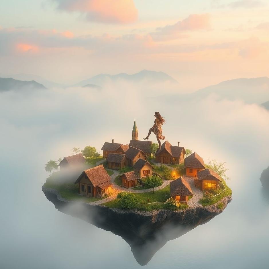 Dream : Riding on the back of your village in a dream