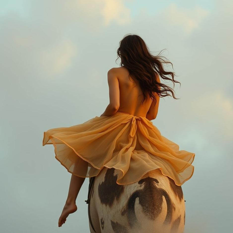 Dream : Riding on your ex-lover's back in a dream