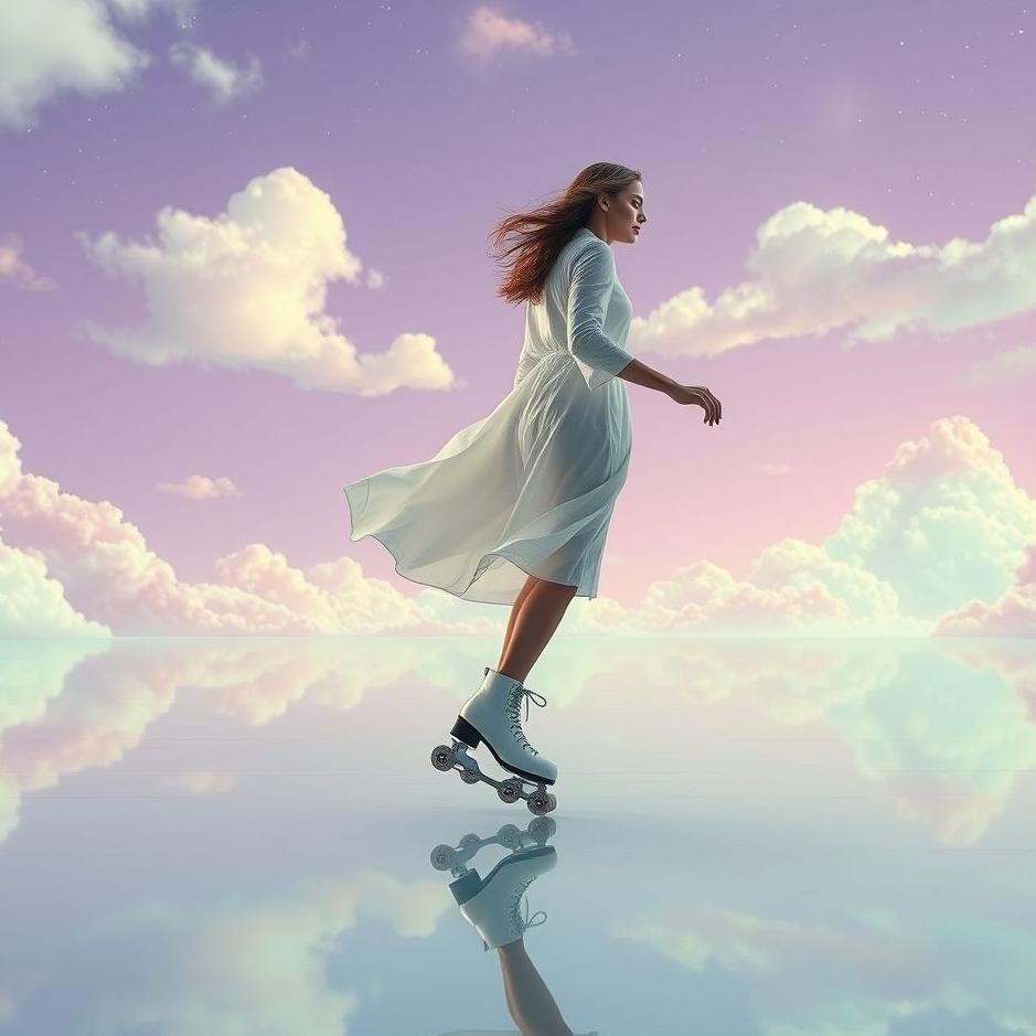 Dream : Riding skates in a dream