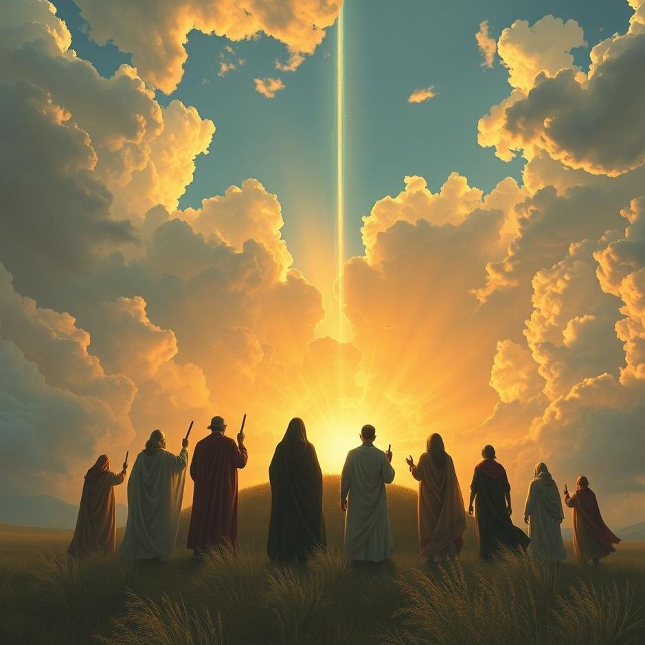 Dream : Righteous people in a dream