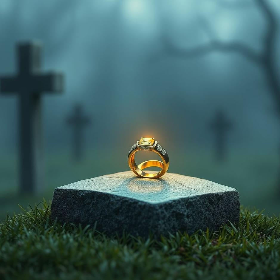 Dream : Ring on a grave in a dream