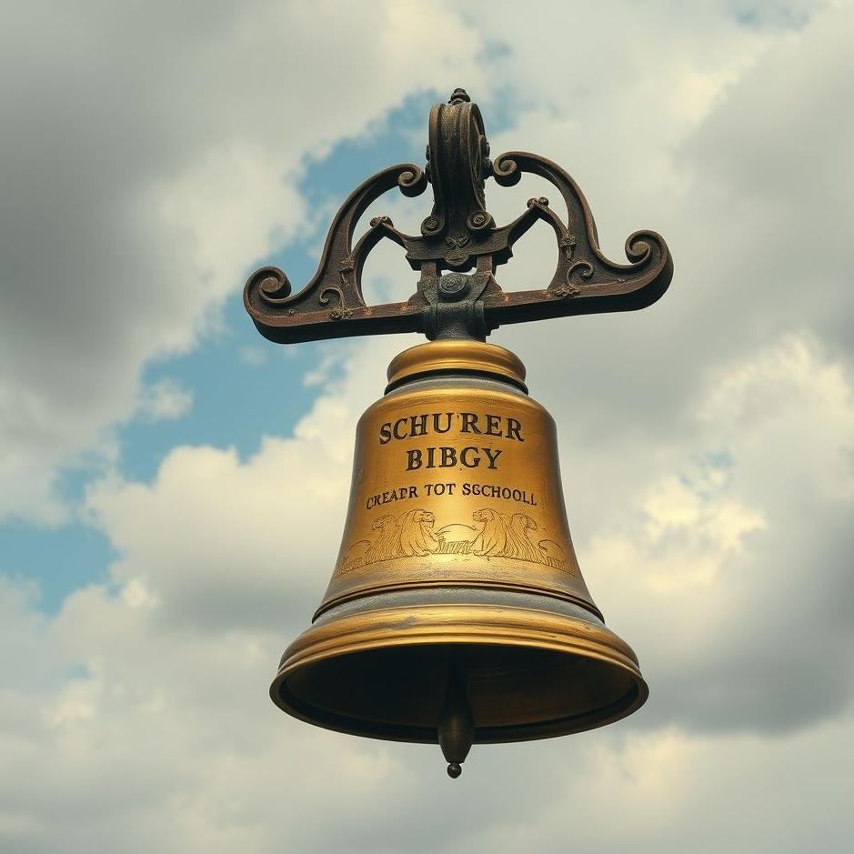 Dream : Ringing a school bell in a dream
